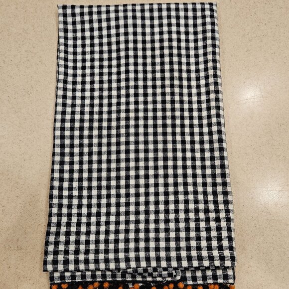 NEW MACKENZIE CHILDS GOBBLER COURTLY CHECK TURKEY 100% COTTON KITCHEN DISH TOWEL - Picture 4 of 8